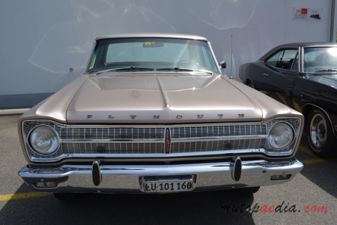 Plymouth Belvedere 6th generation 1965-1967 (1965 sedan 4d), front view