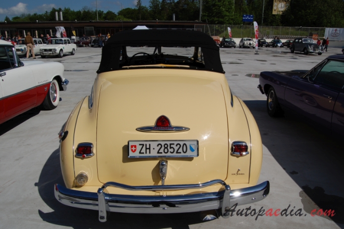 Plymouth Deluxe 1946-1950 (1946-1948 Special Deluxe cabriolet 2d), tył
