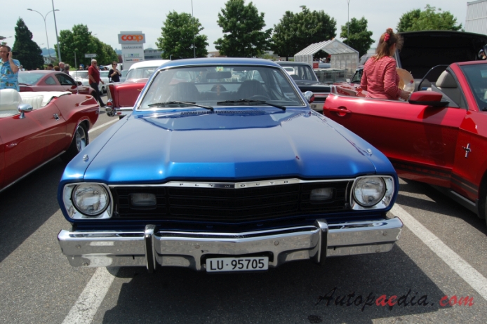 Plymouth Duster 1st generation 1970-1976 (1973-1974 340 Coupé 2d), front view