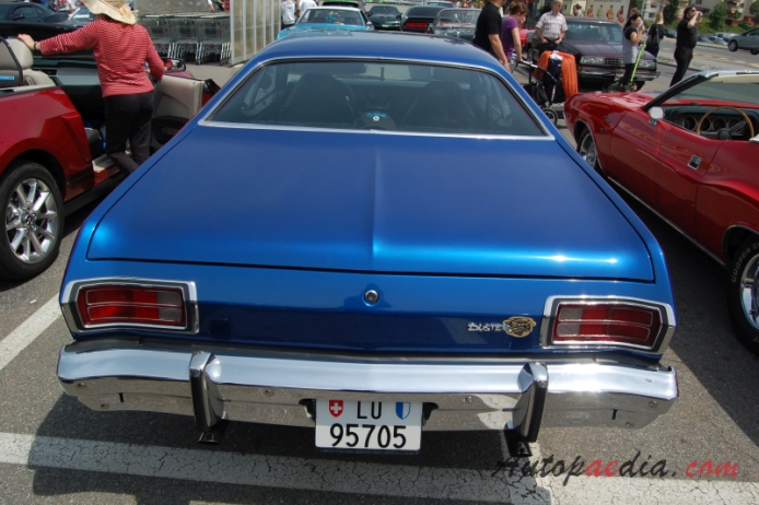 Plymouth Duster 1st generation 1970-1976 (1973-1974 340 Coupé 2d), rear view