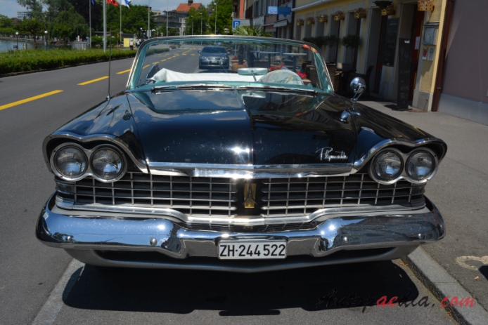 Plymouth Fury 1st generation 1959 (Sport Fury convertible 2d), front view