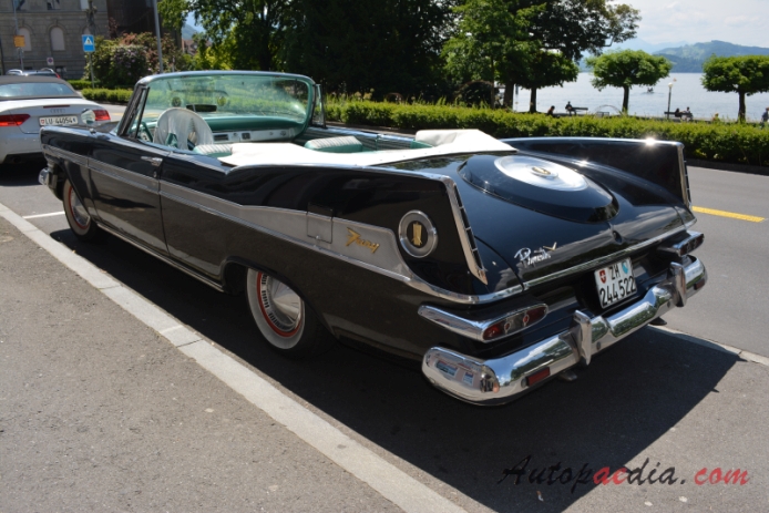 Plymouth Fury 1st generation 1959 (Sport Fury convertible 2d), right rear view