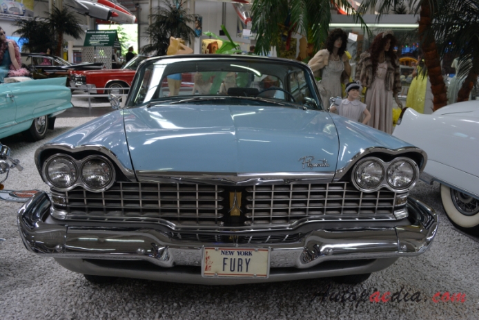 Plymouth Fury 1st generation 1959 (sedan 4d), front view