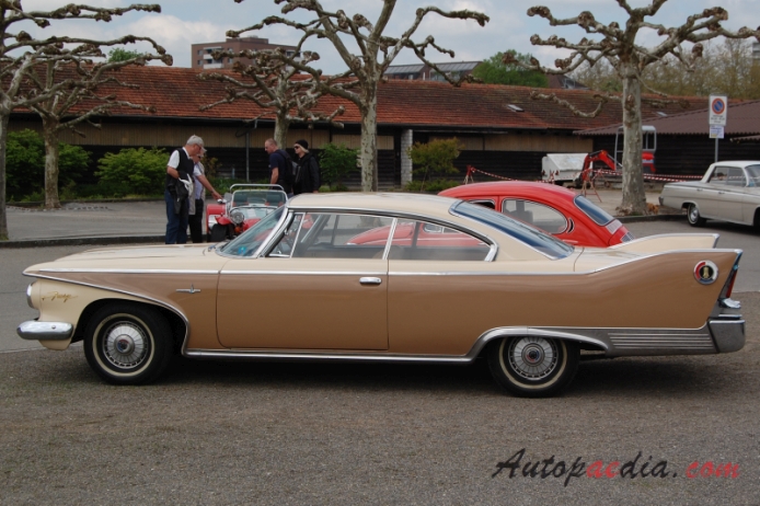 Plymouth Fury 2nd generation 1960-1961 (1960 2d Coupé), left side view