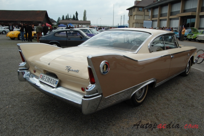 Plymouth Fury 2nd generation 1960-1961 (1960 2d Coupé), right rear view