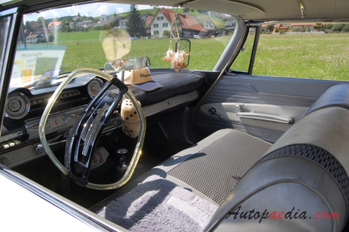 Plymouth Fury 2nd generation 1960-1961 (1961 2d Coupé), interior