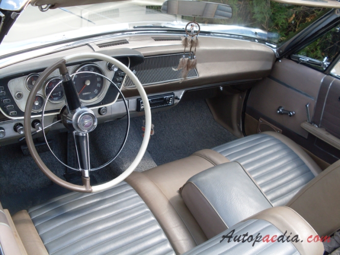 Plymouth Fury 3. generacja 1962-1964 (1963 convertible 2d), wnętrze