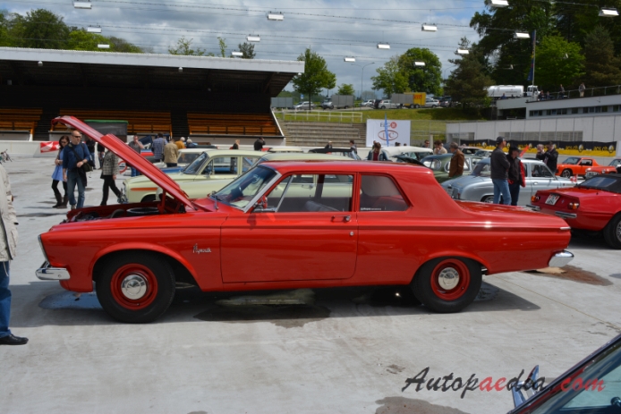 Plymouth Fury 3. generacja 1962-1964 (1963 sedan 2d), lewy bok