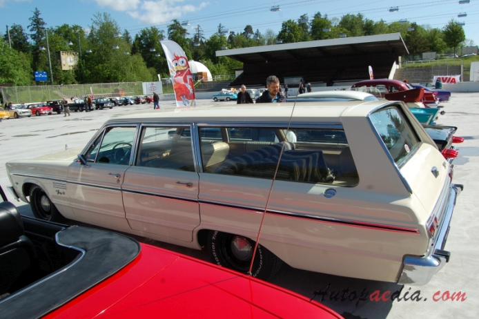 Plymouth Fury 4th generation 1965-1968 (1965 Fury III Station Wagon 5d), left side view