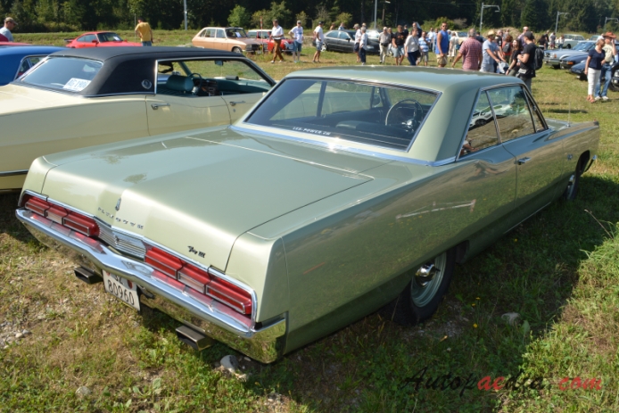 Plymouth Fury 4th generation 1965-1968 (1966 Fury III hardtop 2d), right rear view