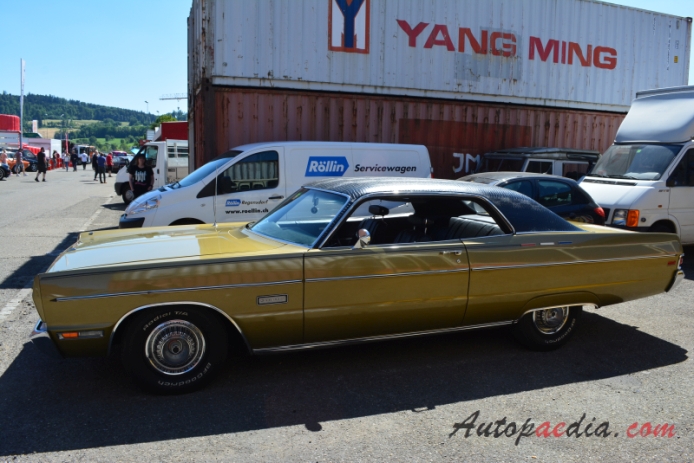 Plymouth Fury 5th generation 1969-1973 (1969 Sport Fury hardtop 2d), left side view