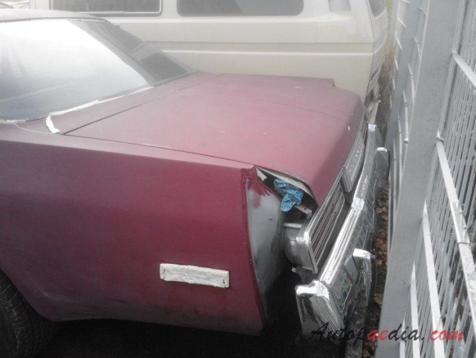 Plymouth Fury 1st generation 1975-1977 (sedan 4d), rear view