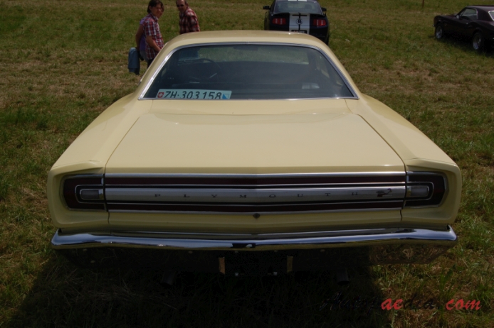 Plymouth Road Runner 1st generation 1968-1970 (1968 Coupé 2d), rear view