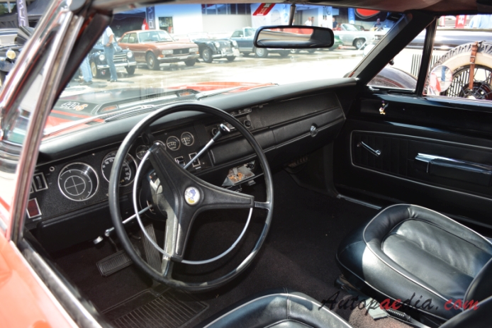 Plymouth Road Runner 1st generation 1968-1970 (1970 hardtop 2d), interior