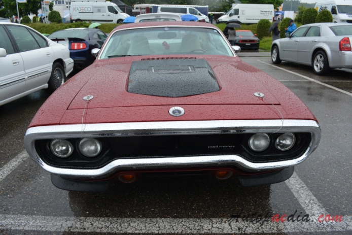 Plymouth Road Runner 2nd generation 1971-1975 (1972 GTX Coupé 2d), front view