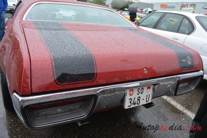 Plymouth Road Runner 2nd generation 1971-1975 (1972 GTX Coupé 2d), rear view