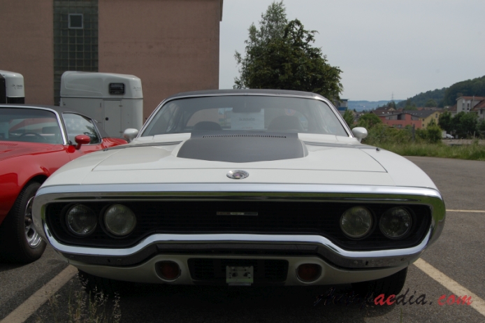 Plymouth Road Runner 2nd generation 1971-1975 (1972 Coupé 2d), front view