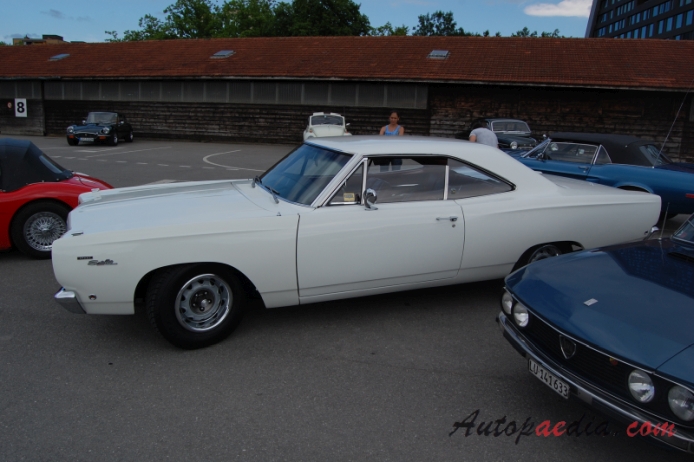 Plymouth Satellite 2nd generation 1968-1970 (1968 hardtop 2d), left side view