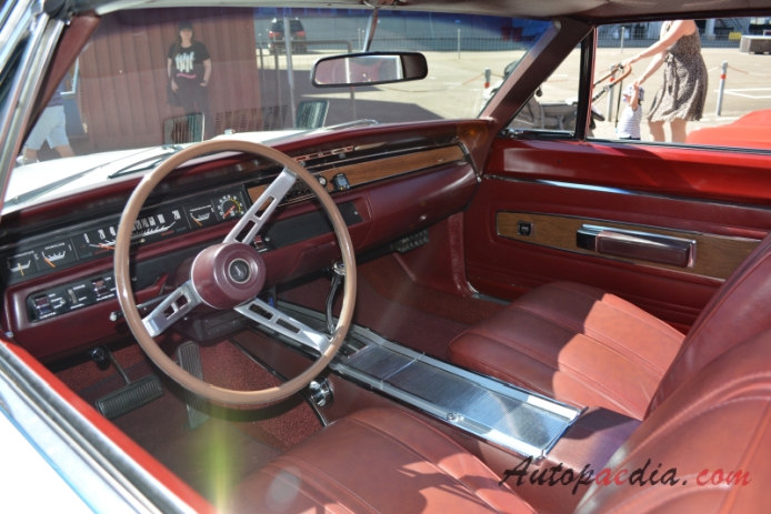 Plymouth Satellite 2nd generation 1968-1970 (1968 hardtop 2d), interior