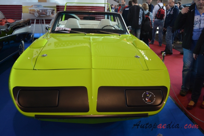 Plymouth Superbird-1970 (convertible 2d), front view