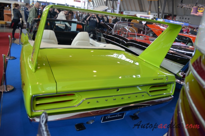 Plymouth Superbird-1970 (convertible 2d), rear view