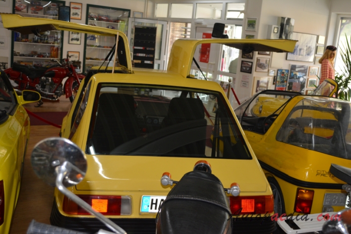 Pöhlmann EL 1983-1988 (1984 samochód elektryczny), tył