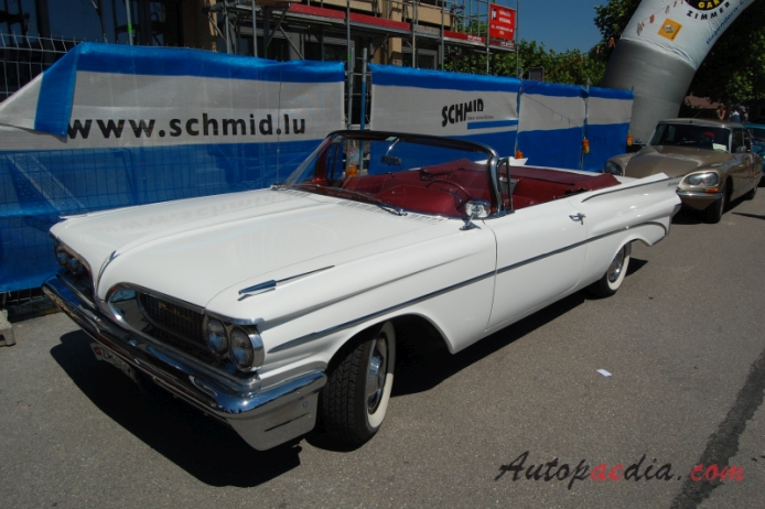 Pontiac Catalina 2nd generation 1959-1960 (1959 convertible 2d), left front view