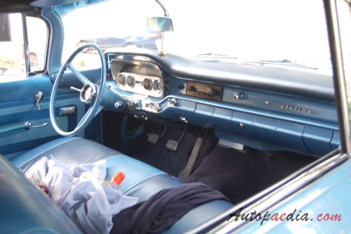 Pontiac Catalina 2. generacja 1959-1960 (1960 convertible 2d), wnętrze