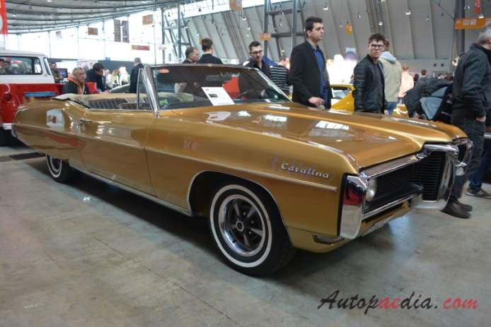 Pontiac Catalina 4th generation 1965-1970 (1968 convertible 2d), right front view