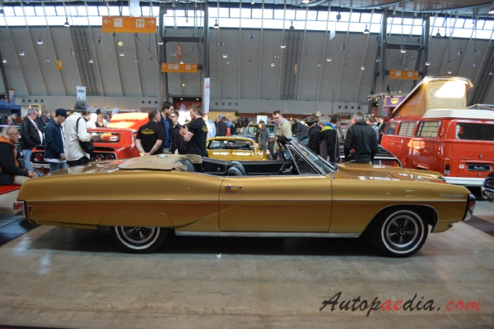 Pontiac Catalina 4th generation 1965-1970 (1968 convertible 2d), right side view
