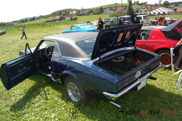 Pontiac Firebird 1. generacja 1967-1969 (1967 Coupé 2d), lewy tył