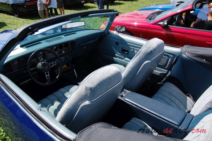 Pontiac Firebird 2nd generation 1970-1981 (1977 6600ccm cabriolet 2d), interior