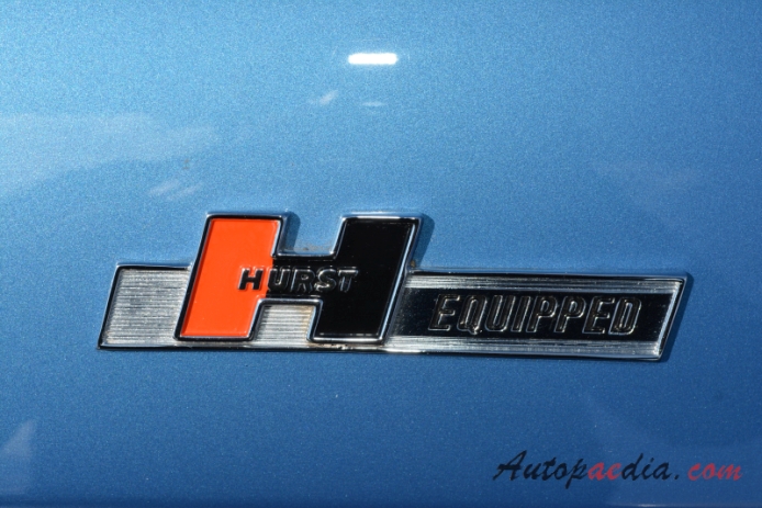 Pontiac GTO 1st generation 1964-1967 (1966 Coupé 2d), rear emblem  