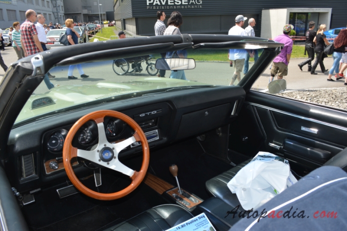 Pontiac GTO 2nd generation 1968-1973 (1969 convertible 2d), interior