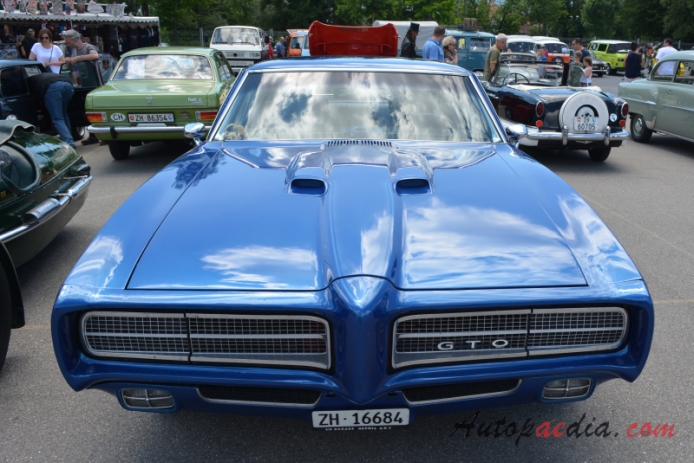 Pontiac GTO 2nd generation 1968-1973 (1969 Coupé 2d), front view