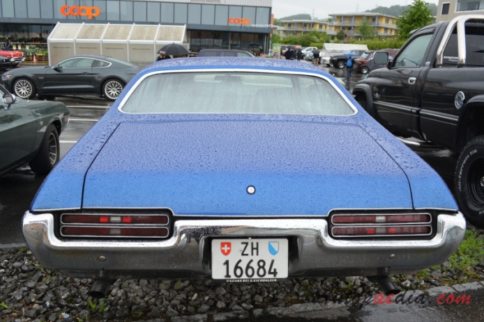 Pontiac GTO 2. generacja 1968-1973 (1969 Coupé 2d), tył