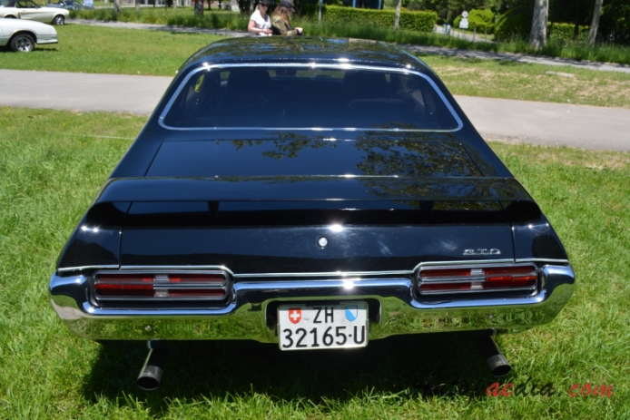 Pontiac GTO 2nd generation 1968-1973 (1969 Coupé 2d), rear view