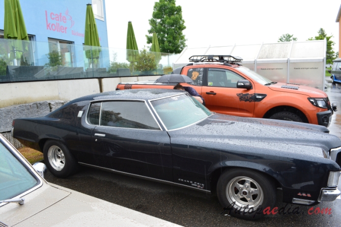 Pontiac Grand Prix 2. generacja 1969-1972 (1969 SJ Coupé 2d), prawy bok