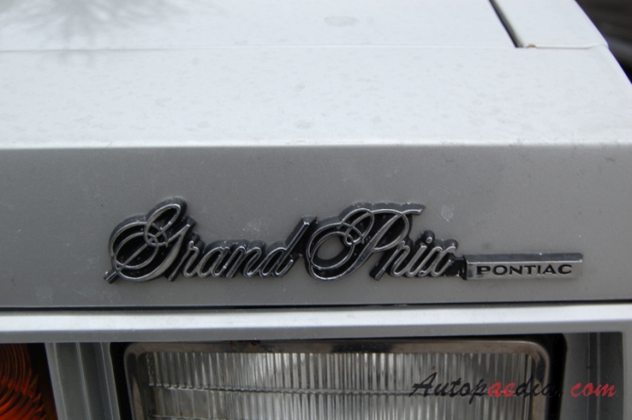 Pontiac Grand Prix 4. generacja 1978-1987 (1979 Coupé 2d), emblemat tył 
