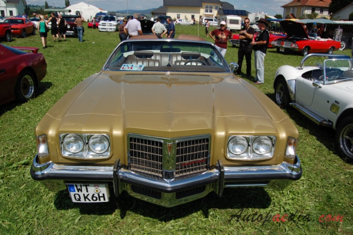 Pontiac Grand Ville 1st generation 1971-1972 (1972 convertible 2d), front view