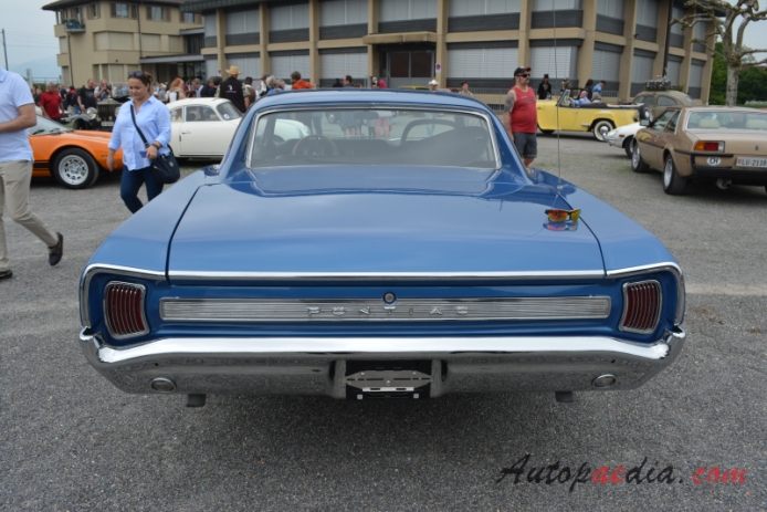 Pontiac LeMans 2nd generation 1964-1969 (1966 Coupé 2d), rear view
