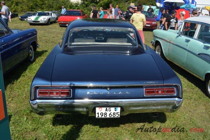 Pontiac LeMans 2nd generation 1964-1969 (1967 326 Coupé 2d), rear view