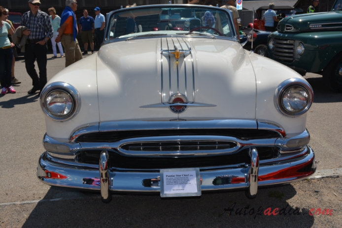 Pontiac Star Chief 1st generation 1954 (convertible 2d), front view
