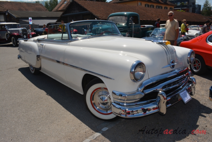 Pontiac Star Chief 1st generation 1954 (convertible 2d), right front view