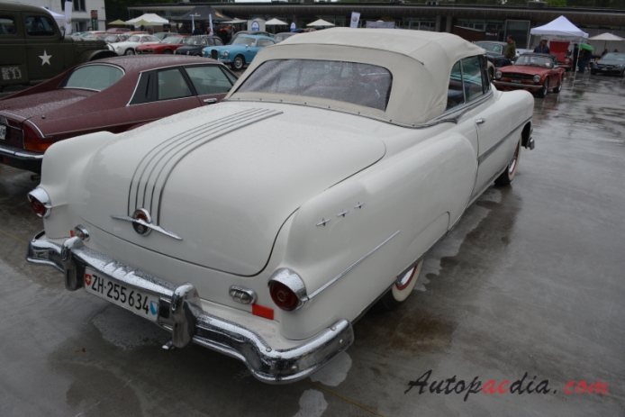 Pontiac Star Chief 1st generation 1954 (convertible 2d), right rear view