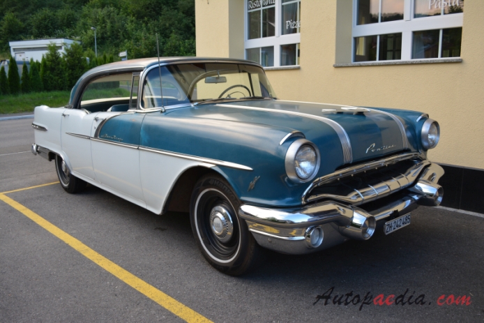 Pontiac Star Chief 2. generacja 1955-1957 (1956 hardtop 4d), prawy przód
