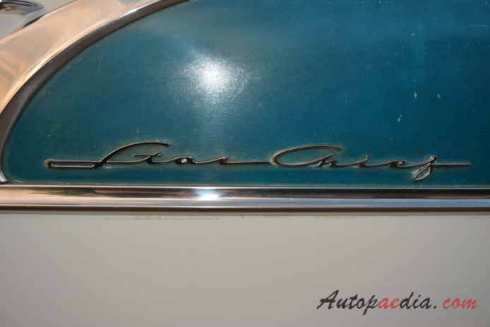 Pontiac Star Chief 2nd generation 1955-1957 (1956 hardtop 4d), side emblem 