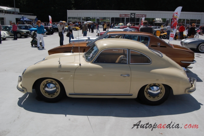 Porsche 356 1948-1965 (1953-1954 pre-A Coupé), lewy bok