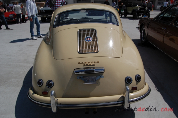 Porsche 356 1948-1965 (1953-1954 pre-A Coupé), rear view
