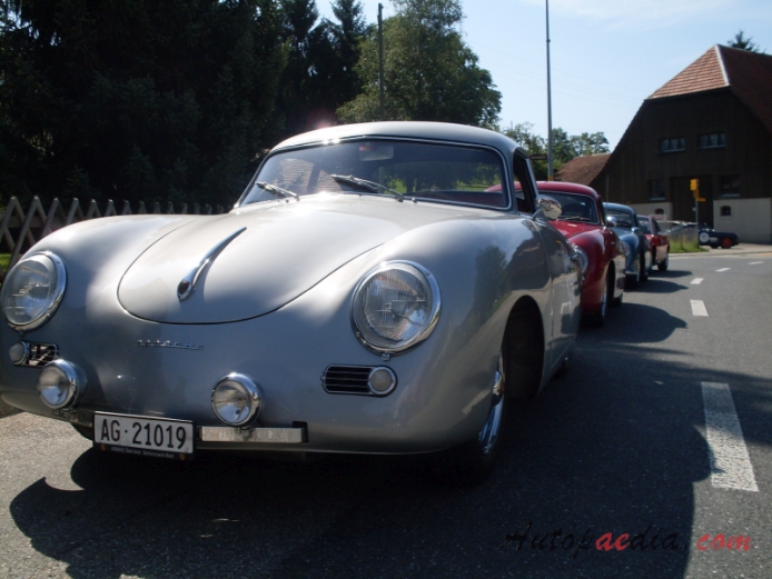 Porsche 356 1948-1965 (1954 pre-A Coupé), left front view